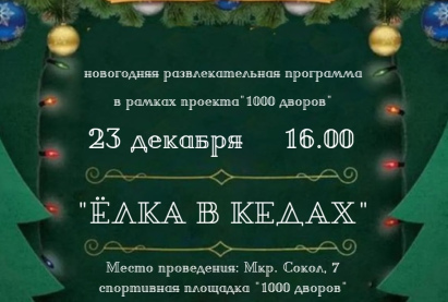 Дом культуры «Авиатор» г. Улан-Удэ приглашает на новогоднюю развлекательную программу 